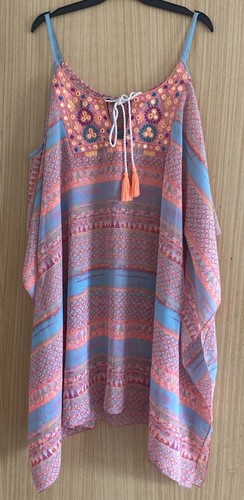 Papaya kaftan m - papaya, s/m
