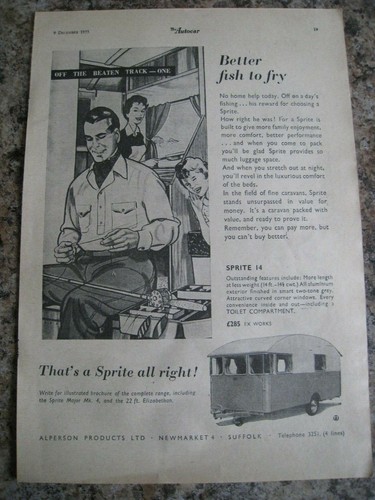 Sprite caravan major - major, and