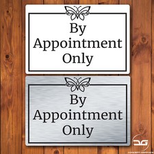 By Appointment Only