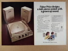 1983 Fisher-Price Stereo System vintage print Ad
