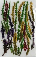 10 SPRIGS OF ASSORTED SPIKEY HEATHER IDEAL 4 CARD MAKING,FLORAL CRAFT