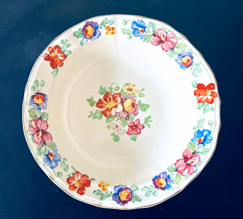 Hampton ivory floral ceramic - hampton,