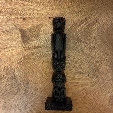 Replica Totem Pole, Black 7.5
