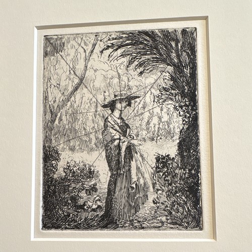 Augustus john original etching - original,