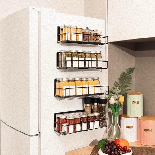 Wall mounted magnetic spice - wall,
