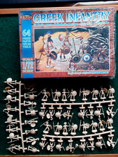 Nexus/Atlantic 1/72 - ANCIENT GREEK INFANTRY+ BOX 1990s Incomplete - 48 figures