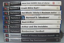 Playstation 2 PS2 Games Bundle