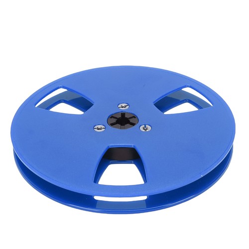 Vintage tape reel blue - tape,