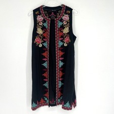 Johnny Was Duster Vest Womens