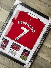 Cristiano Ronaldo Hand Signed