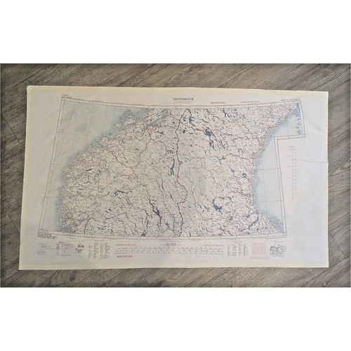 Raf silk escape map - silk, trondheim