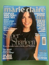 MARIE CLAIRE Dec-2001 SHARLEEN