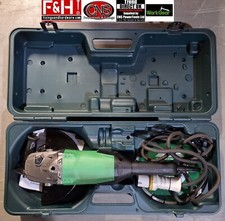 Hikoki 230mm Angle Grinder 2000w With Case And Diamond 110v Clearance Ex Demo