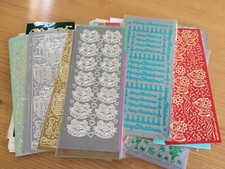 peel offs for card making -