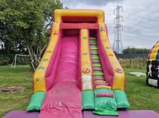 large inflatable slide