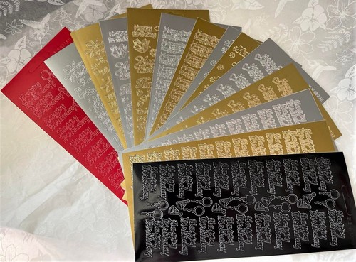 Peel off stickers happy - peel,