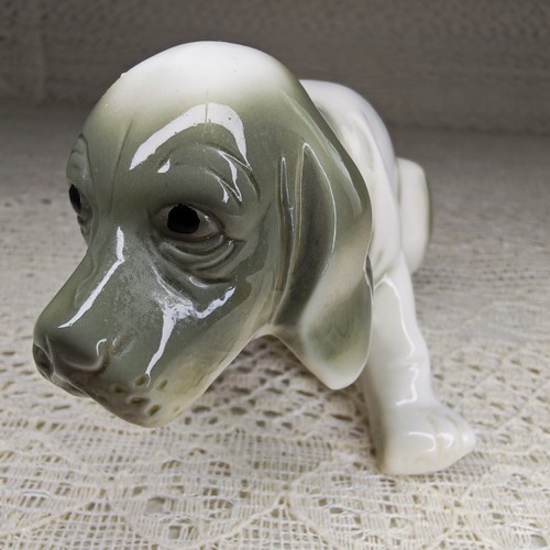 Vintage porcelain beagle hound - vintage, beagle/hound