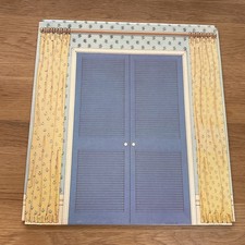 Vintage Pedigree Sindy House Super Home ~ Side Bedroom Blue Cupboard