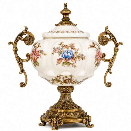 Luxury decorative ceramic vase - luxury,