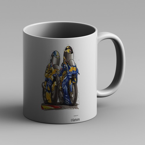 Kartoons koolart mug valentino - koolart,