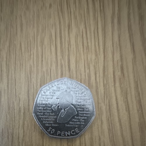 2019 sherlock holmes 50p fifty - 2019,