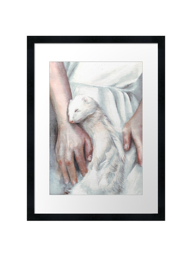 Ferret moment framed - moment,