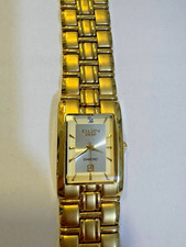 Elgin Watch Swiss Diamond Gold