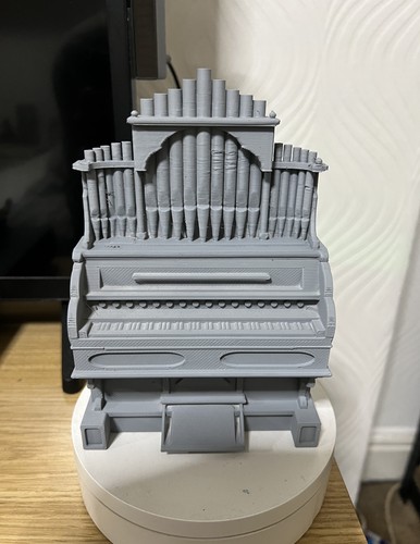 Who pipe organ tardis 3d - who,