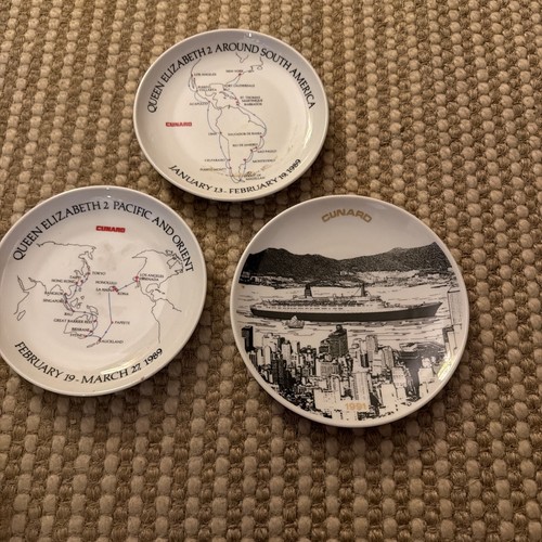 Queen elizabeth cruise plate - 2,