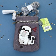 NEW CHALA GREY WHITE SHIH TZU