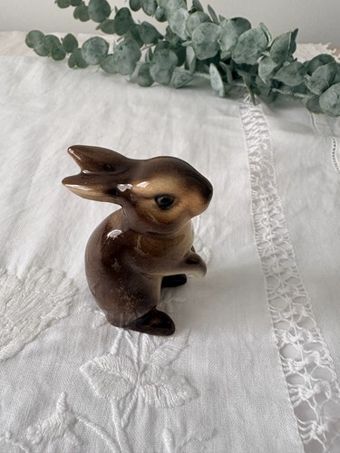 Ceramic bunny rabbit figurine - rabbit,