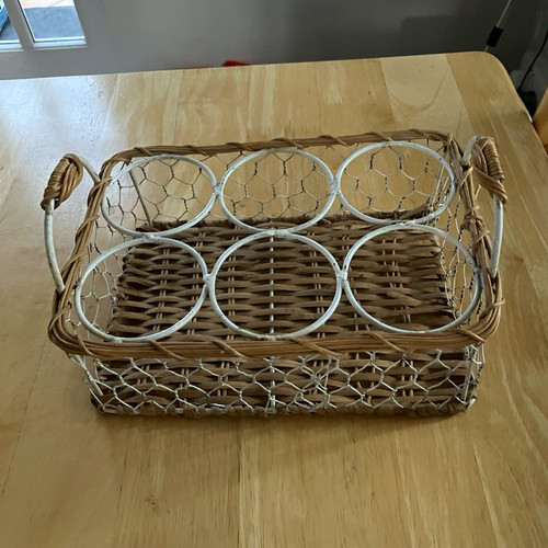 Wicker bottle wine - wicker,