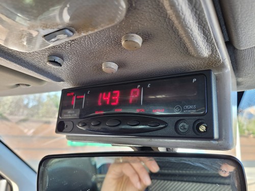 Taxi meter for taxis - , and