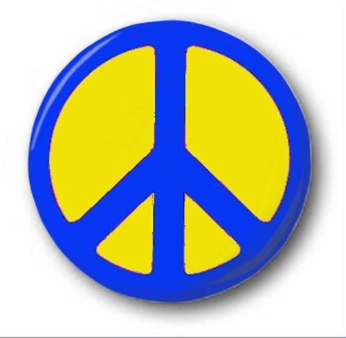 Ukraine peace inch 25mm - 1,