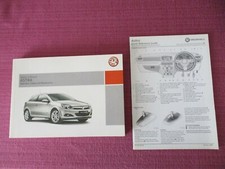 VAUXHALL ASTRA (2006 - 2010) OWNERS MANUAL - HANDBOOK INCLUDING VXR & TWIN TOP.