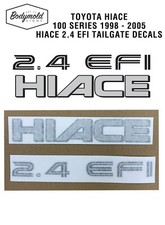 Toyota HIACE 1998 to 2005