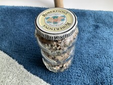 VINTAGE ROBERTSONS JAM GLASS TEDDY BEAR JAR