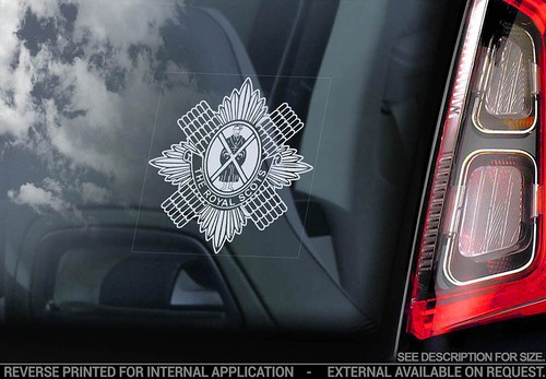 Royal scots sticker forces - -,
