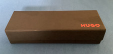 Hugo BOSS Glasses Case with Red Cleaning Cloth.