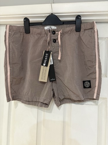 Stone island lined swim shorts - island,