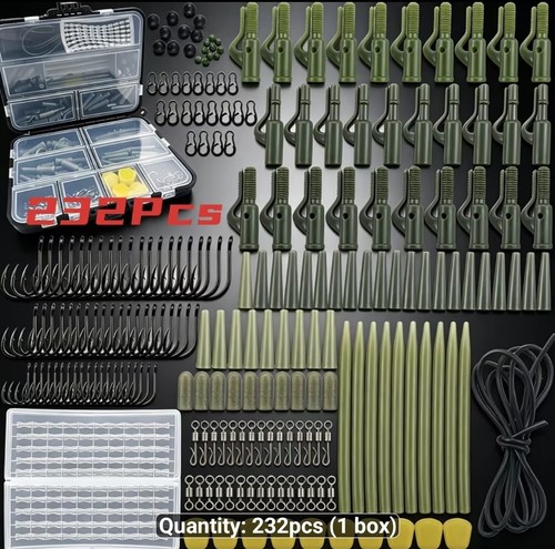 232 piece carp terminal tackle - carp,