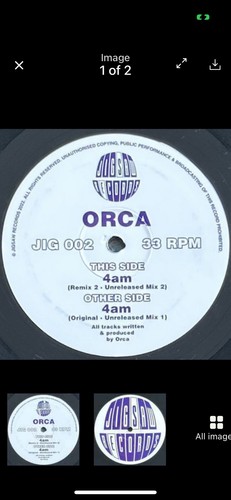 Orca 4am vinyl jig - -, -12"