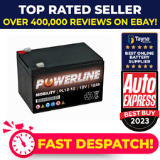 single Powerline 12V 12Ah 12