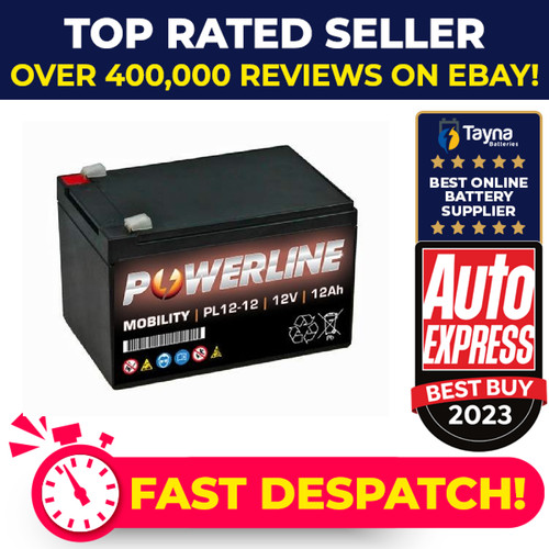 Single powerline 12v 12ah - single,