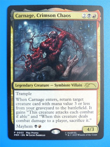 Carnage crimson chaos magic - crimson, chaos: