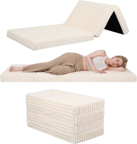 Folding floor mattress single - mattress,