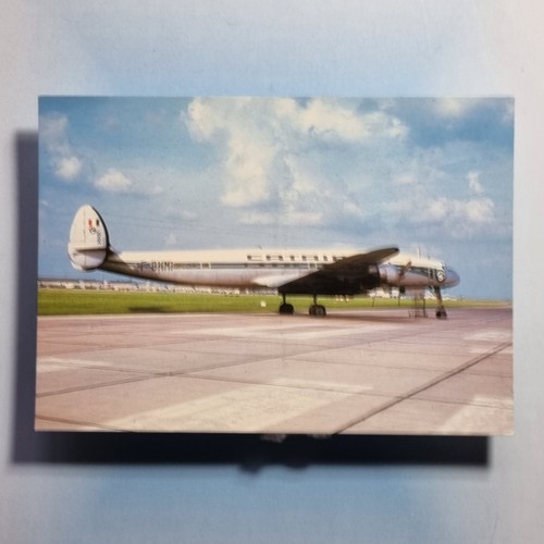 Commercial aircraft postcard - aircraft,