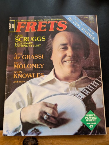 Frets magazine july 1980 - magazine, earl
