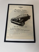 Framed Original 1978 Panther