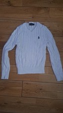 Boys Polo Ralph Lauren Cricket Jumper Size 160/84a Age 12-14